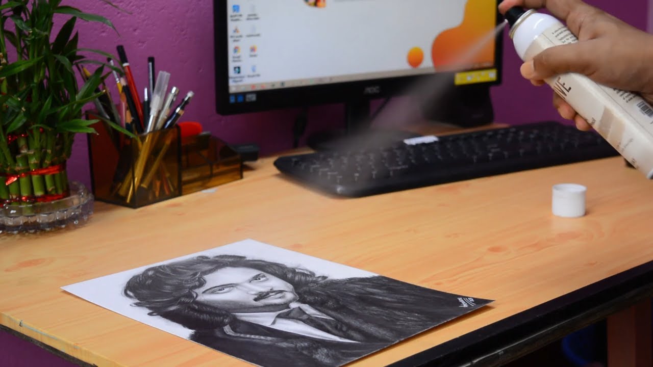 Fixative spray for Drawings ARTMAKERS Art and Drawing tips How to