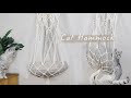 How to make Macrame Cat Hammock |DIY Kitten Hanging Bed |Cat swing