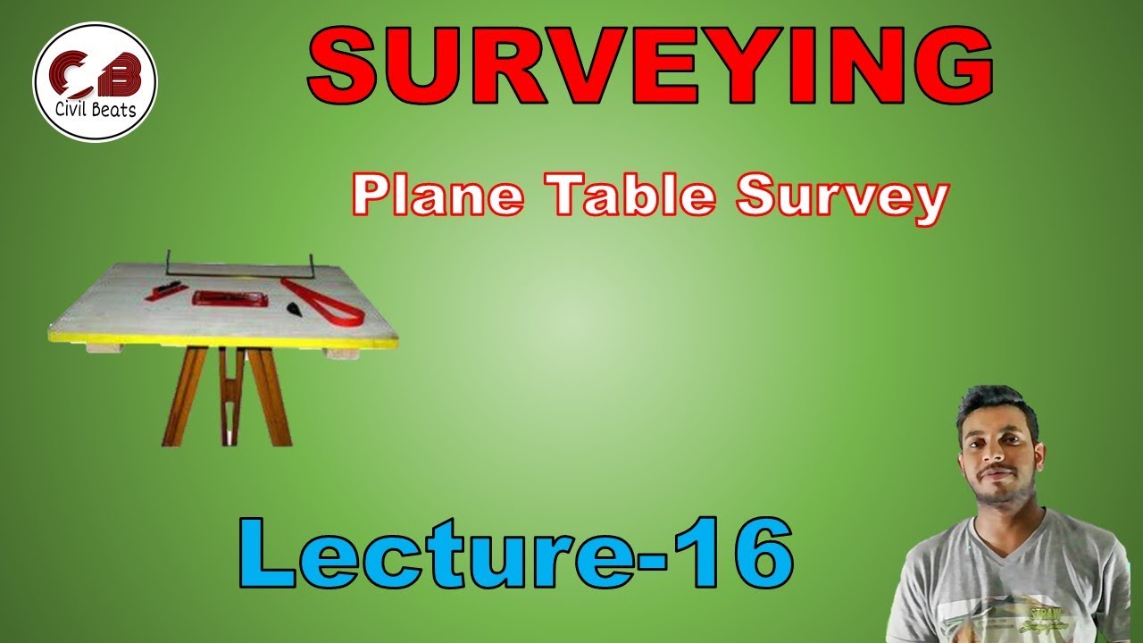 Plane Table Survey Lecture16 Devesh Saini YouTube