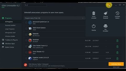 tutorial using iobit uninstaller full explain (how to uninstall program)