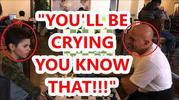 11 Year Old Prodigy Vs. Trash Talker Ends Brutally! Boston Mike vs Alex The Alligator