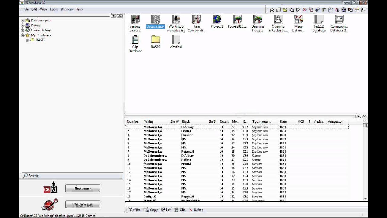 chessblogger: Chess database formats - PGN vs. Chessbase