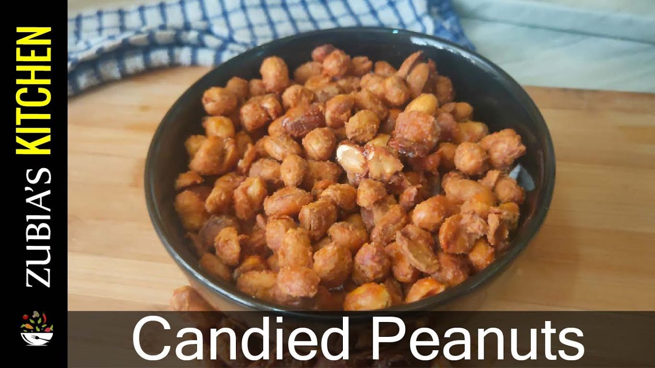 Candied Peanuts Homemade Candied Nuts Recipe Sugar Coated Peanut