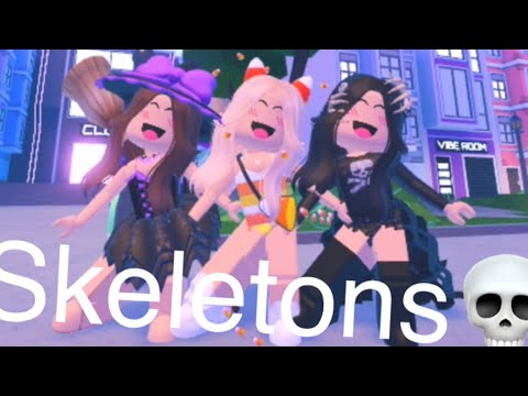 Spooky Scary Skeletons Halloween 👻😏🎃