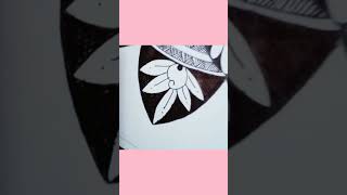 Knots pattern | Zentangle art | Zen doodle | Mandala | Tutorials for beginners #trending #shorts