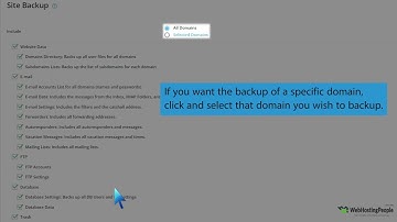 How to generate and download a full backup of your DirectAdmin Account   WebHostingPeople