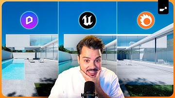 Qual é o melhor software de renderização? D5 RENDER vs UNREAL vs CORONA
