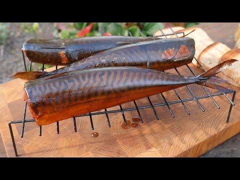 Видео копчение рыбы в домашних условиях в коптильне горячего копчения видео