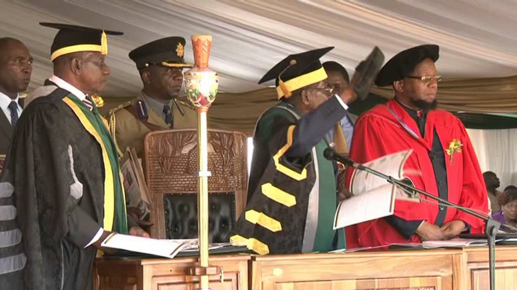great zimbabwe university 2015 graduation ceremony 3 - YouTube