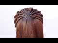 5 new open hairstyle for thin hair  ponytail hairstyle  quick hairstyle  hair style girl