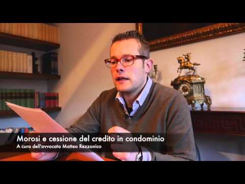 Video Pillole di condominio - Morosi e cessione del credito in condominio