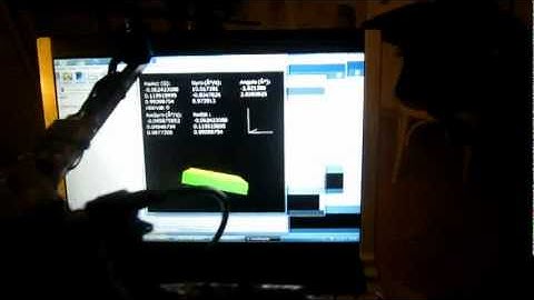 ArmQuad - 6DOF IMU sensor fusion test