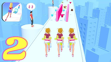 Makeover Run Game - Android,ios Gameplay All Levels Part 2