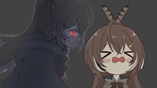 Mumei got scared by her own Autotune voice |Hololive EN|