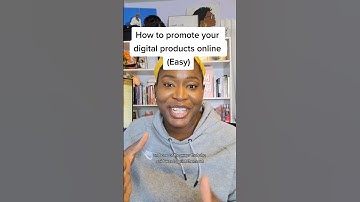 How to promote your digital products online - Easy #marketingtips #digitalproductstosellonline