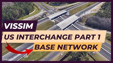 Vissim Tutorial - US Interchange with overpass - Part 1 (base network)