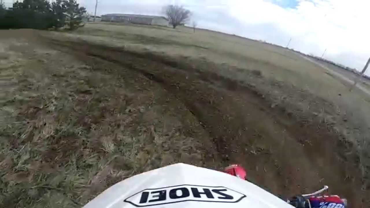 GO PRO Real Life Riding Footage - My Private Track #2