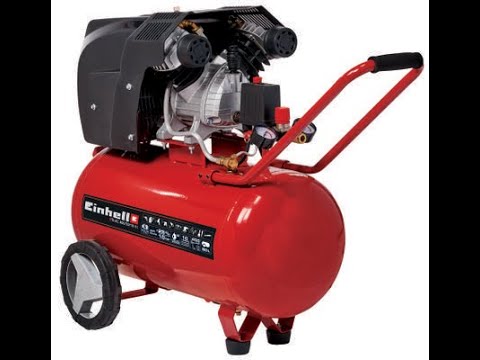Einhell tutorial - Assembly Electric Air Wheeled YouTube TE-AC - Silent 50 Compressor