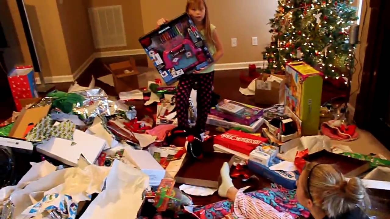 Christmas Mess In The Living Room