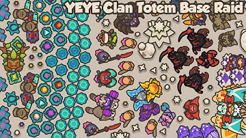 [ Taming.io ] YEYE Clan Totem Base Raid (A challenge for once?)