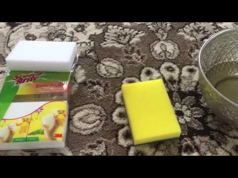 ازالة الاوساخ المستعصيه بجدار حائط المنزل بطريقه سهله