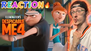 I got Gru in 3 Sets. | Despicable Me 4 Trailer 2 (Reaction)