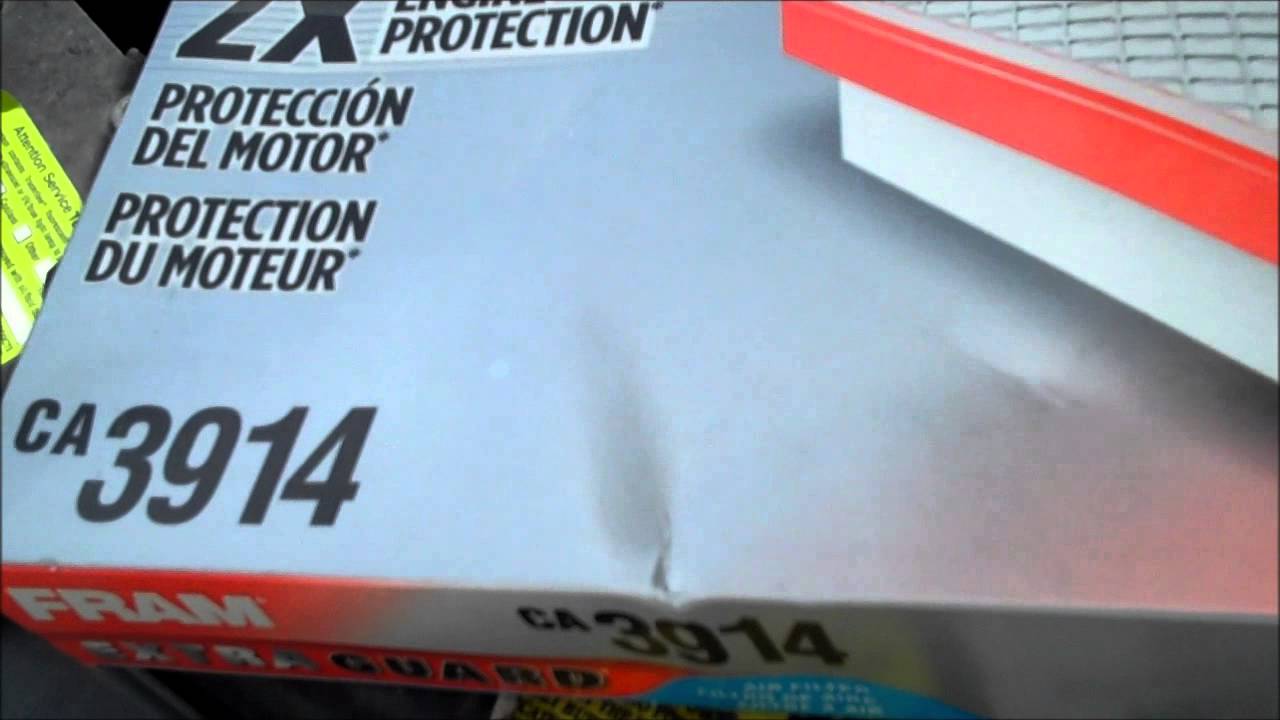 How to change air filter 1996 Chevy Express Van YouTube