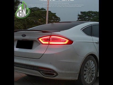 EN Car Styling Tail Light Case For Ford Mondeo Fusion Taillights 2013-2016 LED Tail Lamp Rear Lamp D camera iphone 8 plus apk