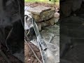 Waterfall project - pond liner overlay + fold over #ponds #waterfall #custom  Part 7
