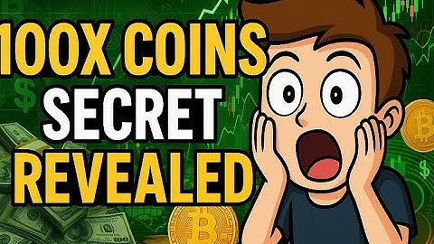 "100x Crypto Coins Secret REVEALED!  How to Spot Hidden Gems Before They Moon!"