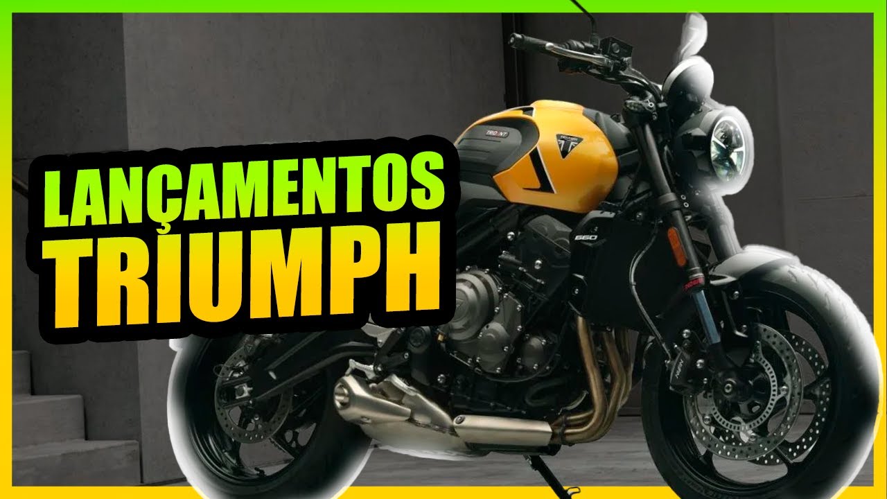 TRIUMPH APAVORANDO COM NOVOS LANÇAMENTOS *TRIDENT E TIGER SPORT COM 95CV*