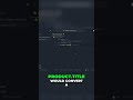 Shopify Liquid: Build Dynamic E-commerce Websites! #shorts