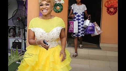 Checkout Iyabo Ojo Lovely outfit she bought at Zanzee boutique that got people Staring At Her
