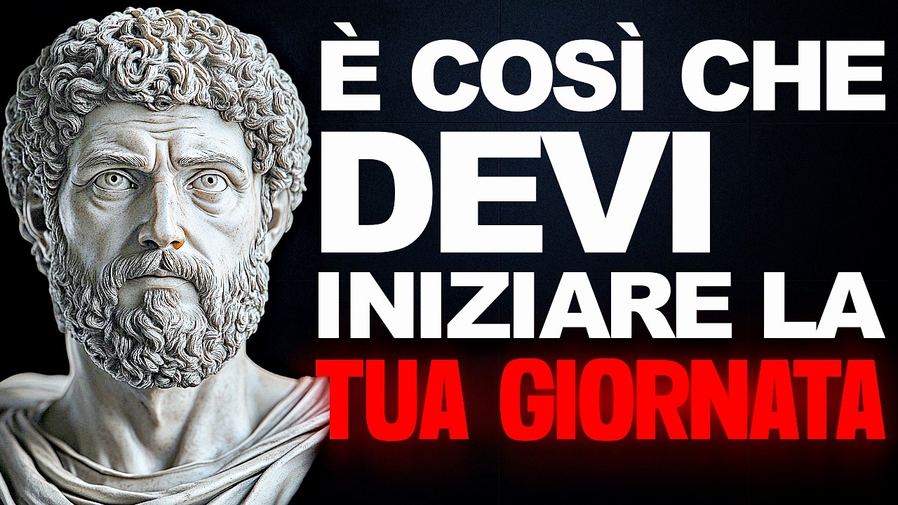 FALLO OGNI MATTINA PER DOMINARE LA TUA MENTE E LA TUA GIORNATA - FILOSOFIA STOICA
