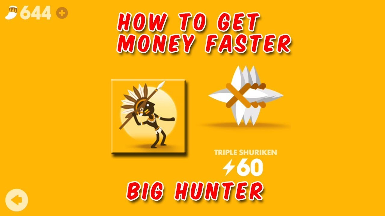 Big Hunter | How to get money faster without hack - tips and guides