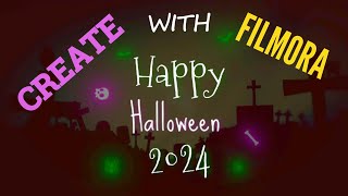 Create Scary HALLOWEEN VIDEOS with Effects, Stickers & Filters in FILMORA App screenshot 1