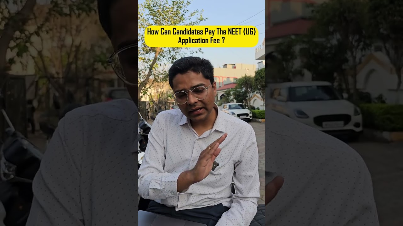 How can candidates pay the NEET UG Application Form Fees ? NEET Registration Mode Of Payment✅