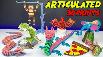 Awesome Articulated 3D Prints