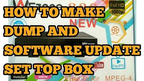 ALL MPEG4 SET TOP BOX DUMP FILES AND SOFTWARE UPDATE