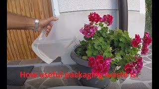 Amazing! How useful packaging waste can be