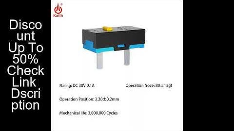 10Pcs Kailh Micro Switch 30M life Gaming Mouse Micro Switch 2 Pins used On Computer Mice Left Right