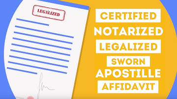 All Types of Official Translations | Difference Between Certified and Notarized Translations