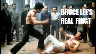 Download Lagu Bruce Lee's real fight:Bruce Lee vs Wong Jack Man |AI Simulation MP3