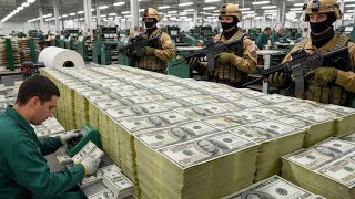 Inside Dollar Factory: How World’s Most Secure Currency Is Made (Full Process)