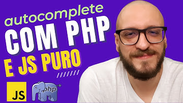 👨‍💻Autocomplete com PHP | Auto completar com PHP e Javascript