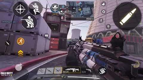 Call Of Duty Mobile M4 sickle gameplay
