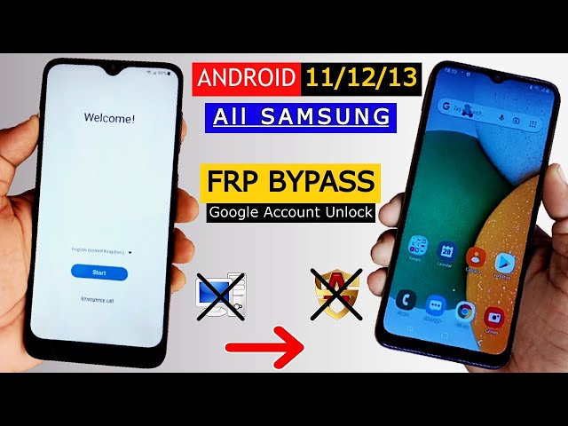 Samsung Android 11/12 FRP Bypass New Update