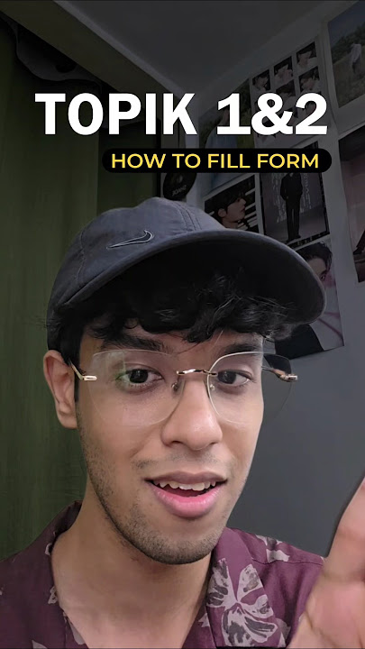 How to fill the TOPIK form quickly ✅️ | Ask Me Korean