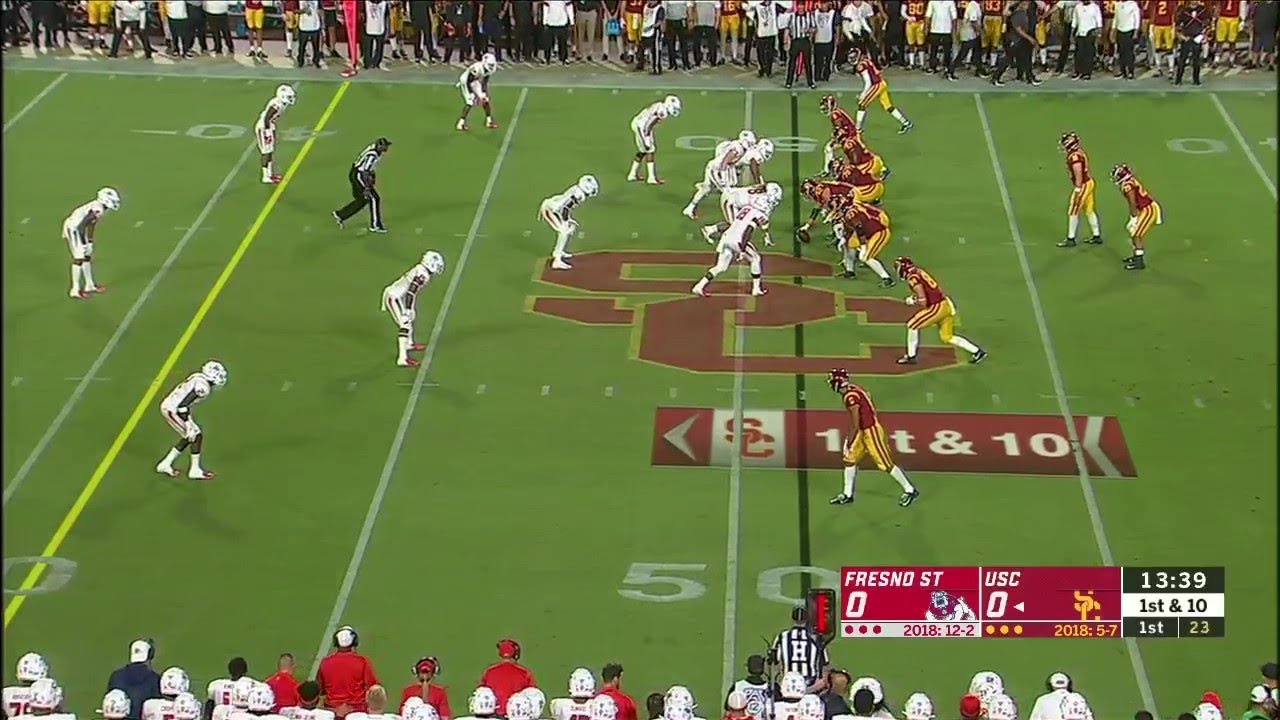 NCAA 2019  Week 01   Fresno State - USC