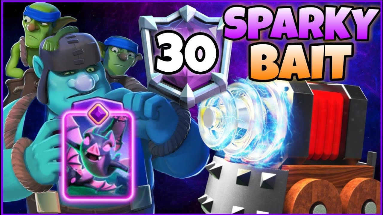 Golem Sparky - The Most Insane Hybrid Deck Ever! (Click-bait)